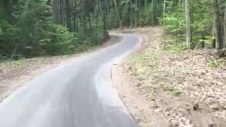 Riding the Sleep Bear Dunes Heritage Trail, New paved segment