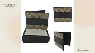 Gucci GG Supreme Monogram Bifold Wallet | The Relux