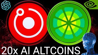 TOP AI ALTCOINS TO BUY NOW BEFORE THEY 20x…