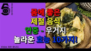 몸에 좋은 제철 음식 연중 - 우거지 놀라운 효능 10가지!