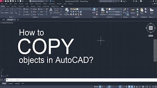 How to COPY objects in AutoCAD