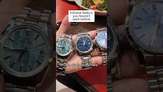 Grand Seiko’s I haven’t seen before & a Cartier NSO