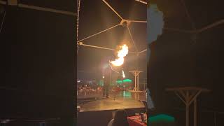 Wait for it | Fire show at desert safari #fire #show #desert #safari #dubai