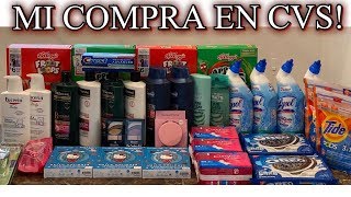 Mi Compra En CVS A Muy Buen Precio!! 1/12-1/18