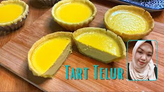 Cara Buat Tart Telur