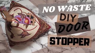 DIY 3D Doorstopper / No waste sewing / How to make your own 3D Door stop Tutorial / Lockdown Project