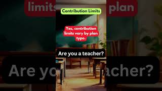 Are There Limits on Pension Contributions for Teachers?