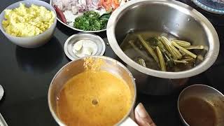 arachu vitta murungakai sambar/drumstick sambar tamil nadu style