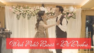 Sangeet Couple Dance | Woh Pehli Baar, Dil Dooba, Banke Tera Jogi | TDC Wedding Choreography