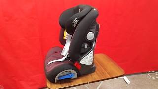 Автокресло Britax Multi-Tech III Burgundy Red, проверка 04.02.2020