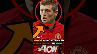 Tony Kroos:  I rejected a move to Manchester United.😔😱#shorts#football#shorts