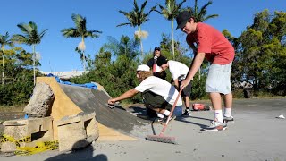 BUILDING A D.I.Y SKATEPARK #6