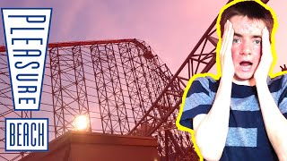 Blackpool Pleasure Beach Rides With CRAZY Thoosies Vlog!