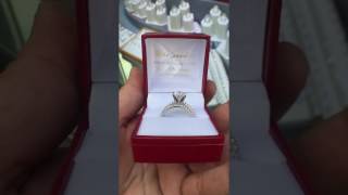 Diamond Wedding Set by Ritz Jewelers in Los Angeles