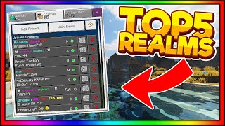 Minecraft Bedrock Edition Top 5 Best Realms 2024 [Xbox One/MCPE,PS4]