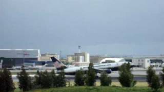 Lisbon- B763 North American N760NA take off to GPT (Gulfport-Mississippi-USA)