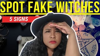 5 Signs of a Fake Wannabe Witch! #ExposingFakes