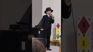 WOW!!! This Kid Nails Sinatra at Talent Show#kids #talentshow #sinatraa #omg #shorts #kidtalent