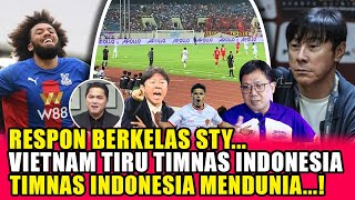 HABIS KESABARAN ! STY beri respon berkelas mulut nyinyir bung towel ~vietnam contoh timnas indonesia