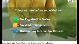 Understanding the Two-Pot Retirement System and its Tax Implications