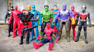 Avengers Superhero Story, Marvel's Spider Man 2, Hulk, Iron Man, Captain Amerika,Thor #avengerstoys