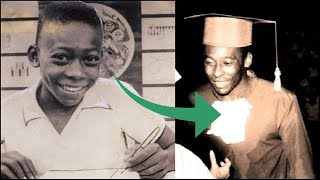 FOTOS ANTIGAS E RARAS DE PELÉ