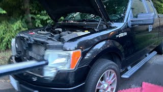 2014 Ford F150 column shifter broken diagnostics. #livestreaming #mobilemechanic #fordf150