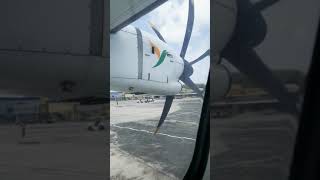 WinAir Aruba to Curacao Hato International Airport Landing 2019 Hyperlapse