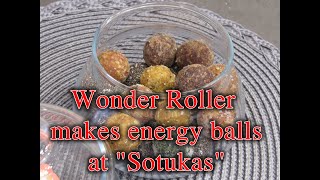 Wonder Roller makes healthy energy balls