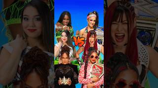 Naomi, Roxanne Perez, Nia Jax vs. Bayley, Bianca Belair, Iyo Sky 😈🤬 #wwe #youtubeshorts