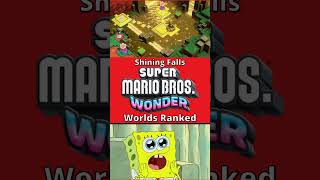 Ranking Super Mario Bros. Wonder Worlds #shorts #mario #mariobros  #ranking #world #nintendo