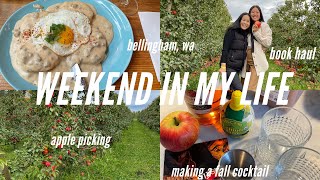 vlog 25: apple picking, fall cocktail, new planner, & more!