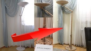 Lambader yapımı yeniliyoruz / How to renew the floor lamp /  decoration