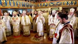 Enthronement of Abp  Nicolae as first Romanian Orthodox Metropolitan of America