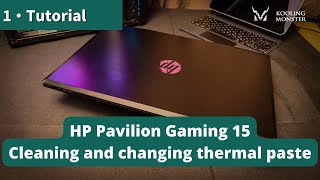 Speed Up Your HP Pavilion Gaming 15 - Prevent Overheating With Dust Cleaning & New Thermal Paste