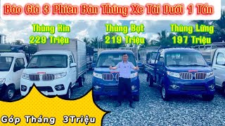 Báo Giá Xe Tải 1 Tấn Giá rẻ Bán Chạy Nhất 2023 #xetainho #dongben #srm #xetai990kg #xetảidongben