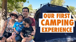 Our First Camping Experience | The Algrablys | April Algrably I Filipino Israeli Family