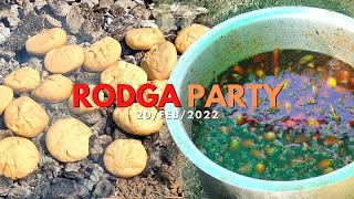 वांग्याची भाजी अन गपगप शिरा | Rodga Party Vlog | Part 2 #amravati #youtube