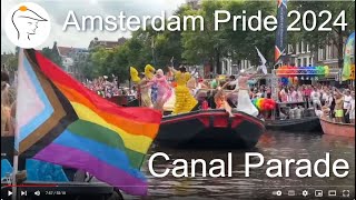 Amsterdam Pride Canal Parade 2024