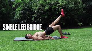 SINGLE LEG BRIDGE EXERCISE