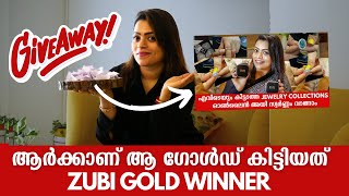 Zubi Gold GiveAway Winner | Gold Ear Rings ആർക്കാണ് കിട്ടിയത് എന്ന് അറിയേണ്ടേ ?