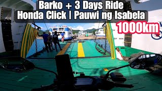 Part 4 | Paano sumakay ng Barko kasama motor | Catanduanes to Isabela Travel Adventure | Honda Click