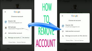 How to Remove google account from Android