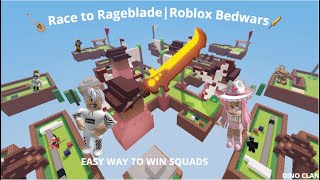 Race to Rageblade | Roblox Bedwars