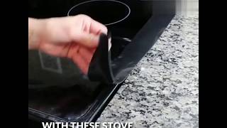 Silicone Stove Counter Gap Cover Filler (Set Of Two)