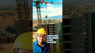 How to select tower crane? #construction #towercrane