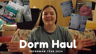 Dorm Haul (Freshman Year 2024)