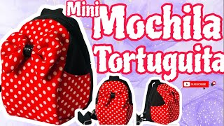 Mini MOCHILA Tortuguita/huevito/ Facil de hacer paso a paso!