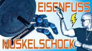 Hantelscheiben Ständer und ABS / EMS "Schocker" | Da zuckt der Muskel und trieft der Schweiss