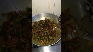 भिंडी की बेहतरीन सब्जी || Tasty Tasty Bhindi || YouTube Shorts Video || AshaDevi [PahadWale]